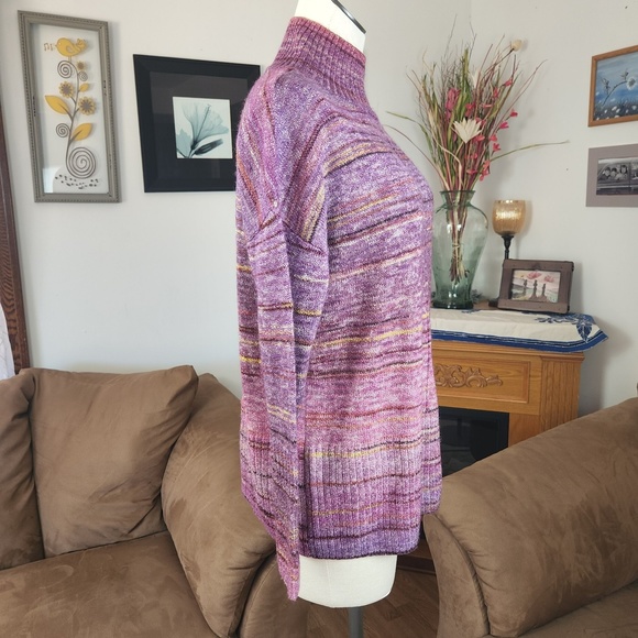 CHRISTOPHER & BANKS mock neck sweater - Picture 3 of 4